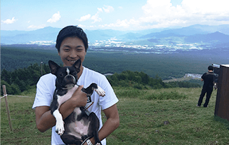 愛犬との散歩